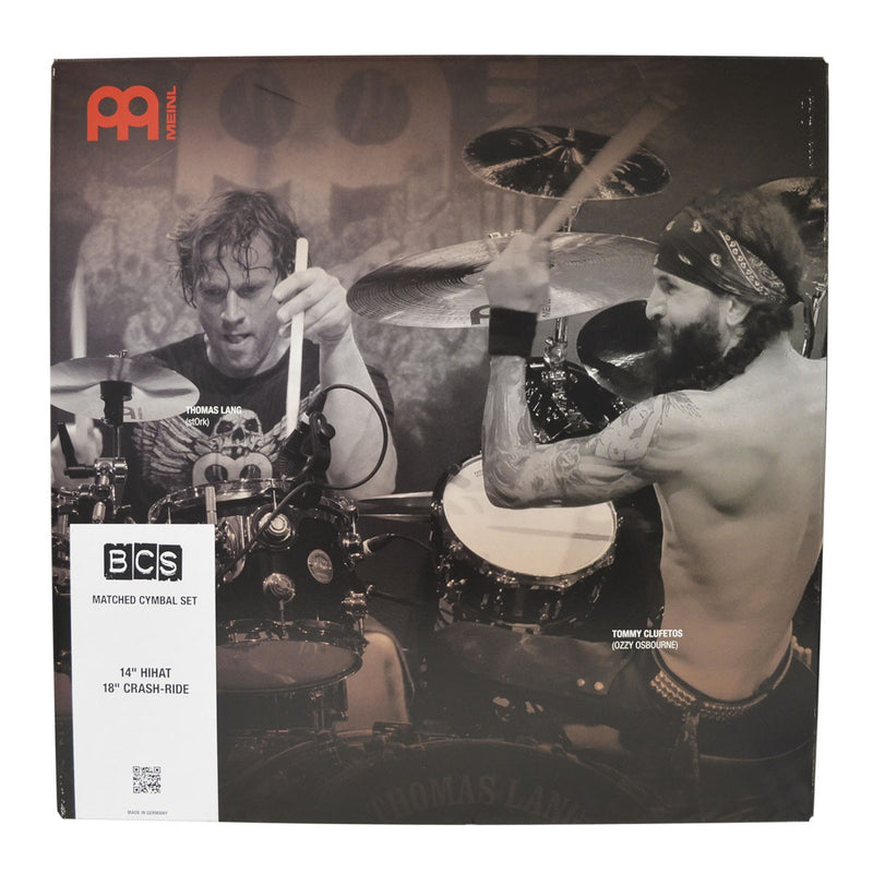 PLATILLO MEINL JGO. HI HATS/CRASH MOD. BCS1418