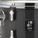 BATERIA SONOR AQX JUNGLE SET BLACK MIDNIGHT SPARKLE