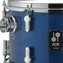 BATERIA SONOR C/PLATILLOS AQX STAGE SET BLUE OCEAN SPARKLE