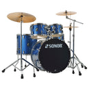 BATERIA SONOR C/PLATILLOS AQX STAGE SET BLUE OCEAN SPARKLE
