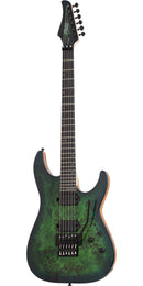 Schecter C6 FR PRO Con Floyd Rose Aqua Burst