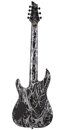 GUITARRA SCHECTER EL. C-7 MS SILVER MOUN