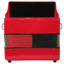 ACORDEÓN MORETTI BOT. MOD. MILAN GCF ROJO