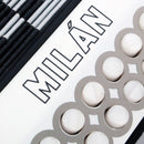 ACORDEÓN MORETTI BOT. MOD. MILAN GCF BLANCO