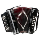 ACORDEON MORETTI BOT. MOD. TURIN GCF NEGRO