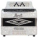ACORDEON MORETTI BOT. MOD. VERONA GCF BLANCO