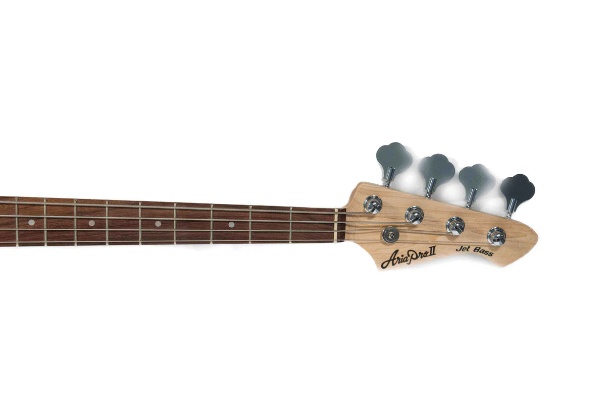 Bajo Electrico Aria Pro II JET Blanco vintage JET-B SVW