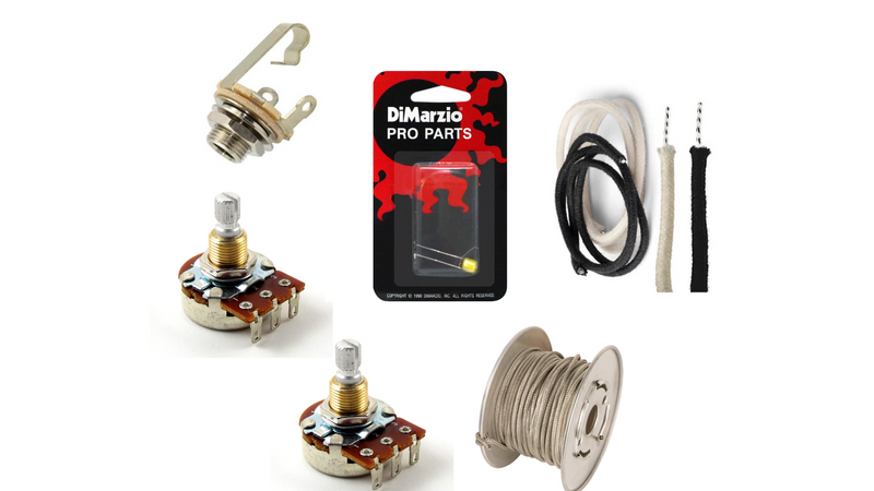 Kit de electrónica para bajo Precision Bass calidad óptima