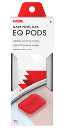 Evans EQ Pods utilizados en platillo de batería
