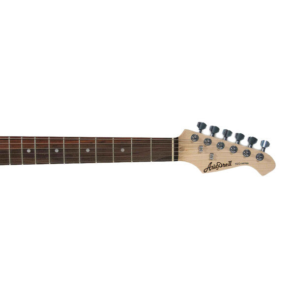 Guitarra Eléctrica Aria Pro II TEG-002 TTBK Negra