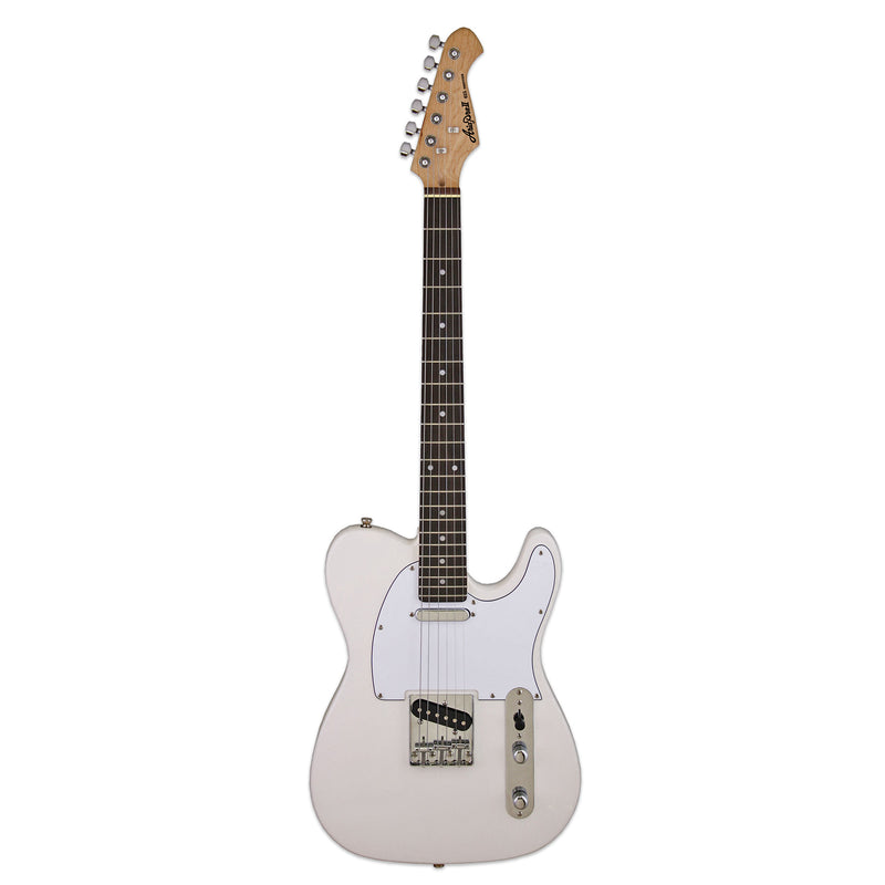 Guitarra Eléctrica Aria Pro II TEG-002 IV Color blanco