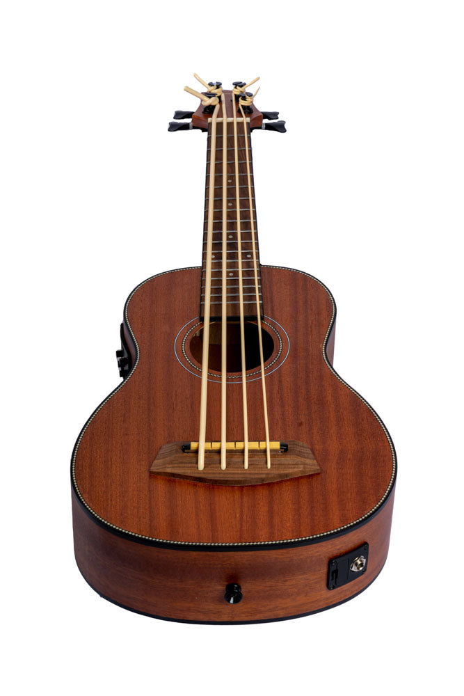 Uke Bass Sapele - Incluye Funda Acolchada Bamboo U-BASS-S