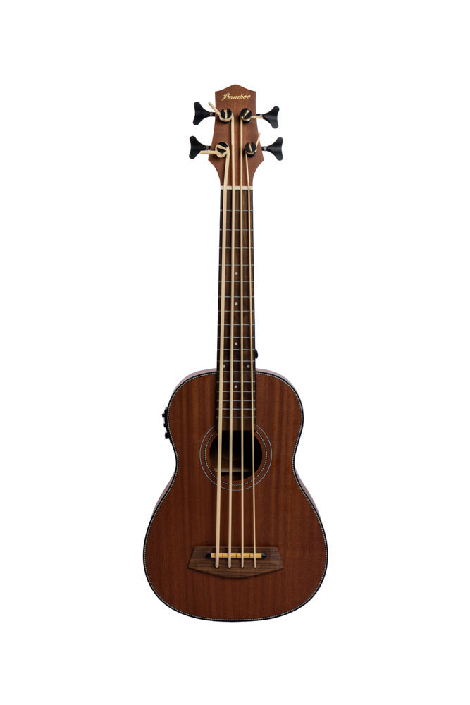 Uke Bass Sapele - Incluye Funda Acolchada Bamboo U-BASS-S