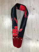 Strap/Tahalí Kidam Estampado Guitarra ROJO K6017GR
