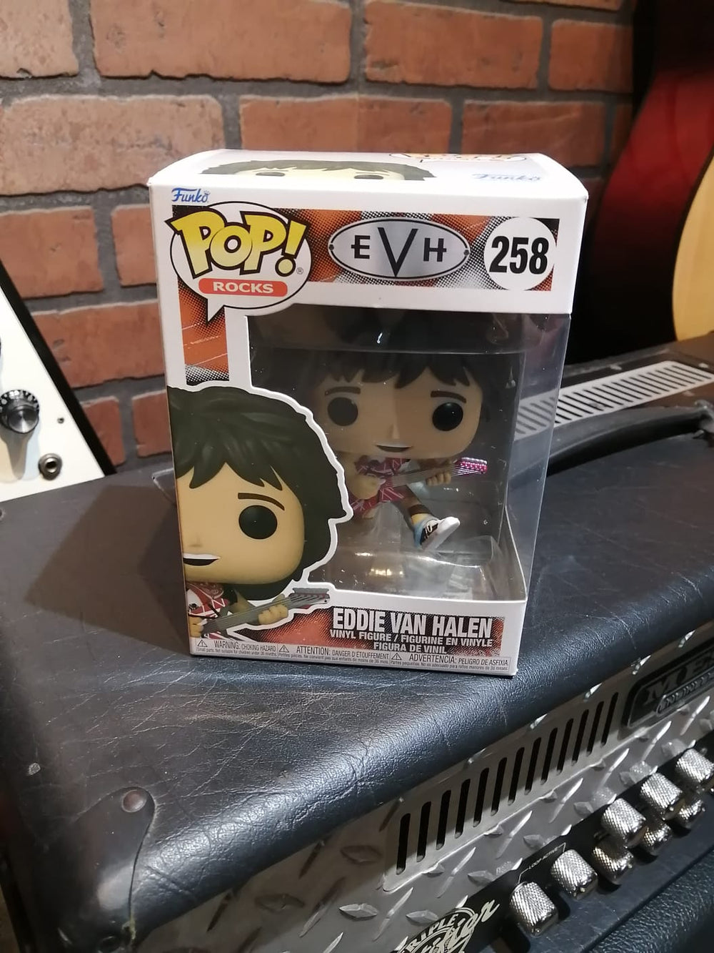 funko pop 258 エディヴァンヘレン Eddie Van Halen Funko Pop Unboxing