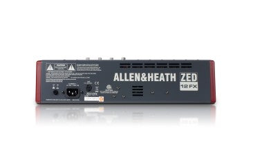 Mezcladora Allen And Heath ZED-12FX 9 Canales Con Efectos
