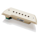 Pastilla EMG ACS Color blanco para bajo quinto, sexto o guitarra acústica con instalación sencilla y gran sonido