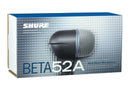 MICRÓFONO SHURE BETA 52A DINÁMICO, SUPERCARDIOIDE