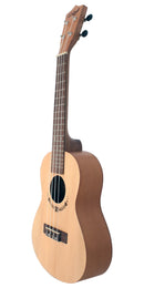 Costado de Ukulele soprano La Sevillana SVUKE60S con tapa de abeto y cuerpo de caoba