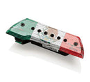 Pastilla EMG BAJO color Bandera De Mexico para bajo quinto, sexto o guitarra acústica con instalación sencilla y gran sonido