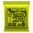 Cuerdas Ernie Ball 2221 Regular Slinky calibre 10-46 para guitarra eléctrica