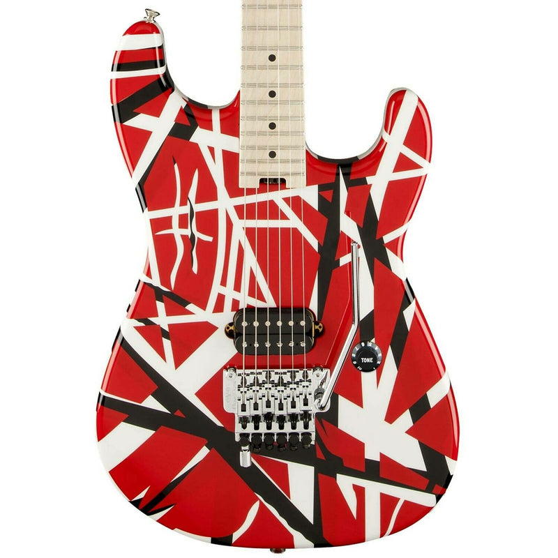 EVH Striped Series Red with Black Stripes 5107902503