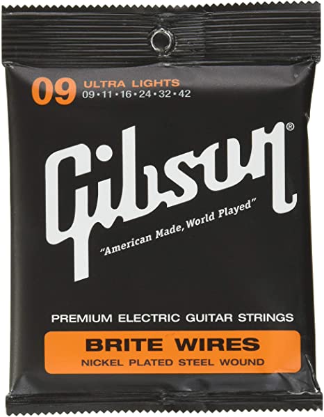 Cuerdas Gibson Brite Wires 9-46 SEG-700ULMC