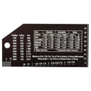 Medición de altura de cuerdas de guitarra con calibrador MusicNomad MN602