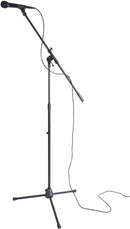 Soporte para micrófono On-Stage MS7701B Euro Boom con brazo ajustable
