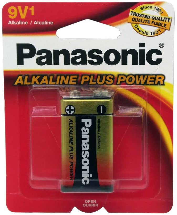 Pila 9V Alcalina Plus Power panasonic