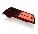 Pastilla EMG ACS roja metálica para bajo sexto, quinto o guitarra acústica con montaje fácil y sonido profesional