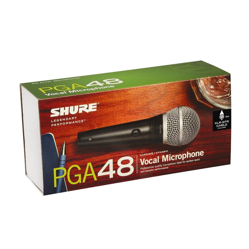 SHURE PGA48-XLR MICRÓFONO DINÁMICO PARA VOZ