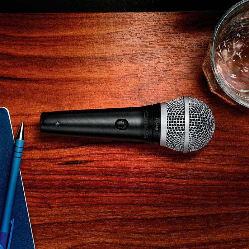 SHURE PGA48-XLR MICRÓFONO DINÁMICO PARA VOZ