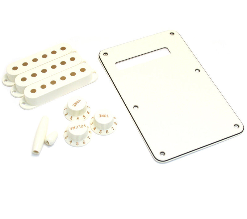 Parchment Gui Kit Fender 099-1395-000 Parchment Stratocaster Accessory Kit