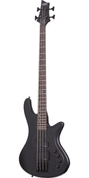 Bajo eléctrico Schecter Stiletto Stealth 4 Satin Black vista frontal