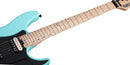 Schecter Sun Valley Super Shredder fabricada en Corea con cuerpo de caoba y mástil Thin C.