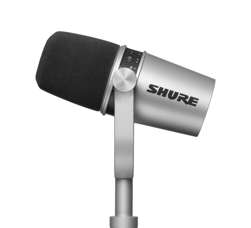 Micrófono para podcast  Shure MV7