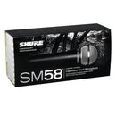 SHURE SM58S MICRÓFONO DINÁMICO PARA VOZ CON INTERRUPTOR DE ENCENDIDO