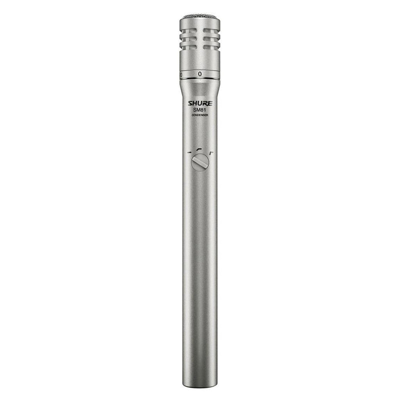 SHURE SM81 MICRÓFONO CONDENSADOR PARA INSTRUMENTO