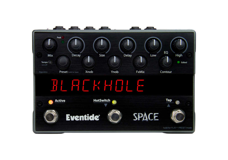 Pedal Eventide Space Reverb and beyond