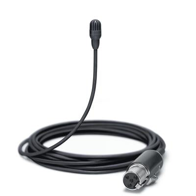 Micrófono lavalier subminiatura conector MTQG con accesorios, negro SHURE TL47B/O-MTQG-A