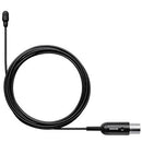 Micrófono condensador omnidireccional lavalier subminiatura conector MTQG, negro SHURE TL46B/O-MTQG (sin accesorios)