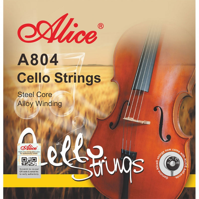 Cuerdas Allice Para Cello A804